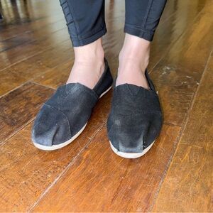 Black Slip-On Shoes